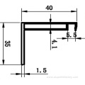 Aluminum alloy pitched roof brackets for solar panels